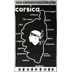 serviette de plage corse
